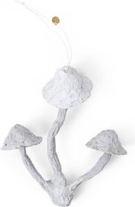 Dekoracja choinkowa Ferm Living grzyb – unikalny design, naturalne materiały, idealna na święta