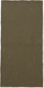 Ręcznik Organic 140 x 70 cm oliwkowy – miękki, chłonny, ekologiczny materiał