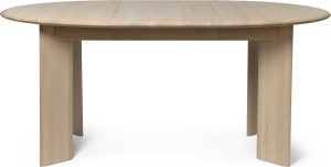 Stół Bevel z drewna bukowego z wysuwanym blatem – elegancki design, funkcjonalność, naturalne materiały