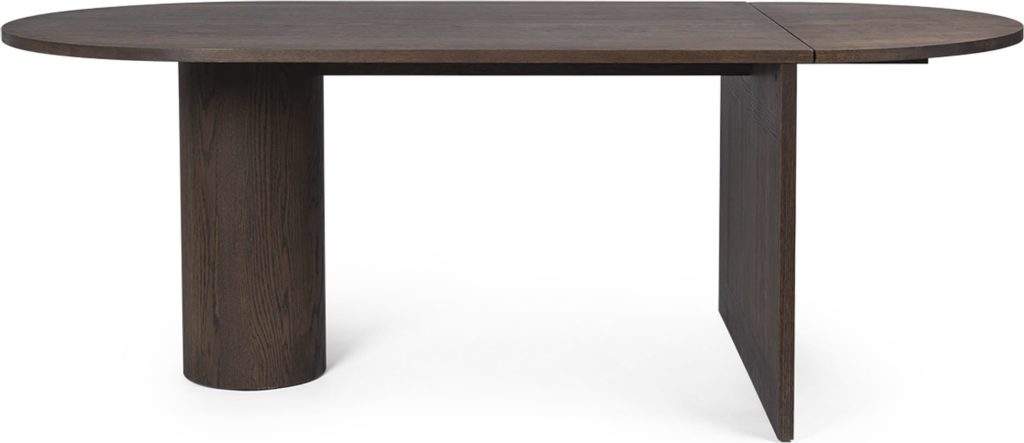 Stół rozkładany Pylo ciemny dąb – elegancki design, funkcjonalność, rozkładany