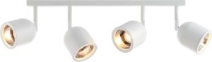 Kinkiet Spark 4 biały z łączeniem białym – nowoczesny design, elegancki wygląd, idealny do każdego wnętrza