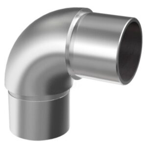 Kolanko 90° dla rury Ø42,4mm – solidne połączenie, wytrzymałość, stal nierdzewna