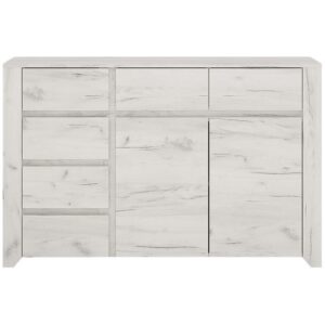 Komoda 2D-6S Angel Typ-42 White Craft – nowoczesny design, funkcjonalność, biała, trwałe materiały