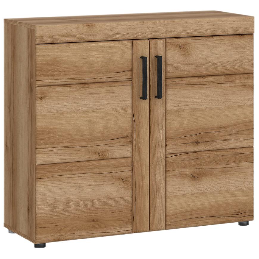 Komoda 2D Cortina Cnak01 Dąb Grandson – elegancki design, pojemne szuflady, dąb grandson