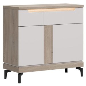 Komoda Aston An02 Dąb/Kaszmir – elegancka, pojemna, nowoczesny design