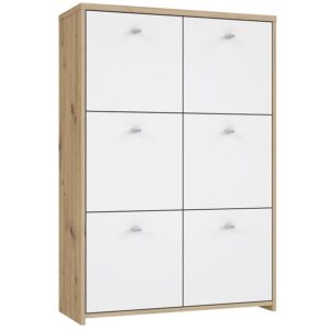 Komoda Best Chest Dąb Artisan/Biały – nowoczesny design, funkcjonalność, wysoka jakość