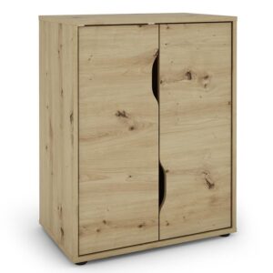 Komoda Cesar 2D artisan – styl skandynawski, kolor artisan, praktyczne przechowywanie