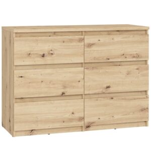 Komoda CHELSEA chlk24-d78 dąb artisan – elegancki design, wielofunkcyjność, naturalne materiały