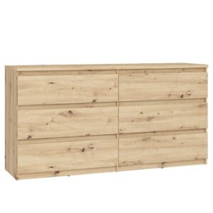 Komoda CHELSEA chlk26-d78 dąb artisan – elegancki styl, funkcjonalne przechowywanie, naturalny materiał
