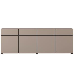 Komoda Cross4d4s Congo/Czarny – elegancka, funkcjonalna, nowoczesny design, kolor czarny