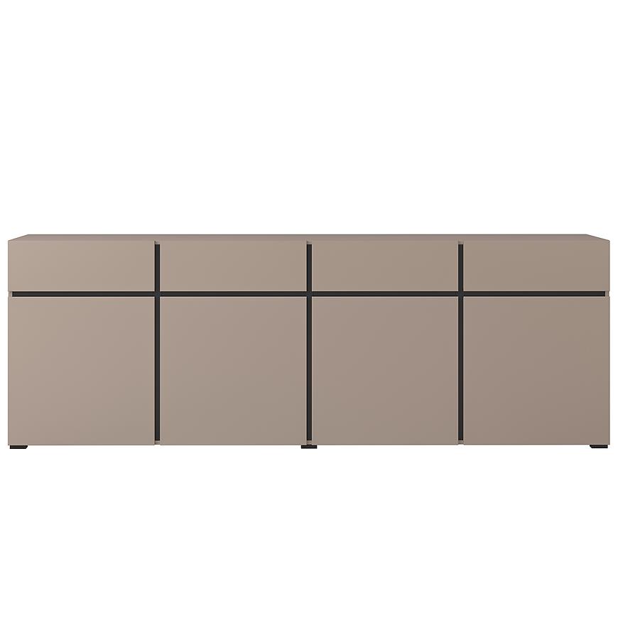 Komoda Cross4d4s Congo/Czarny – elegancka, funkcjonalna, nowoczesny design, kolor czarny