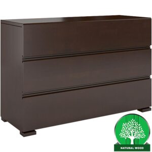 Komoda Drewniana Bukowa 3s Skandica Vestre Palisander – elegancki design, pojemność 3 szuflad, naturalne materiały