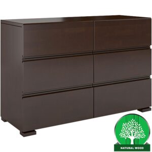 Komoda Drewniana Bukowa 6s Skandica Vestre Palisander – elegancki design, funkcjonalność, kolor palisander
