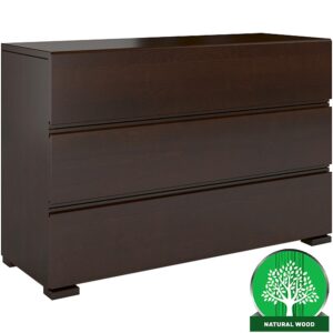 Komoda Drewniana Sosnowa 3s Skandica Vestre Palisander – elegancki design, naturalny materiał, funkcjonalność