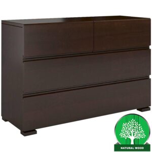Komoda Drewniana Sosnowa 4s Skandica Vestre Palisander – funkcjonalna, elegancka, naturalny materiał