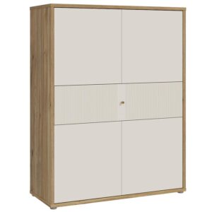 Komoda Funda RNKV322 – nowoczesny design, funkcjonalność, wysoka jakość, kolor dąb