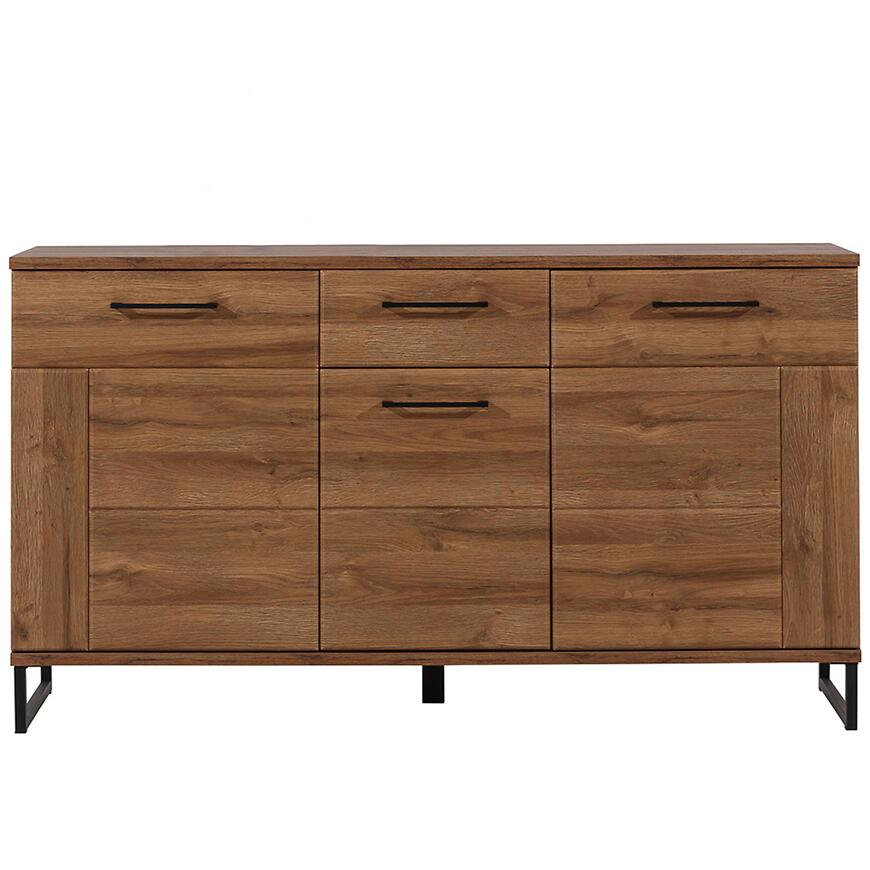 Komoda Ivo Iv03 Dąb April – nowoczesny design, pojemne szuflady, naturalne wykończenie