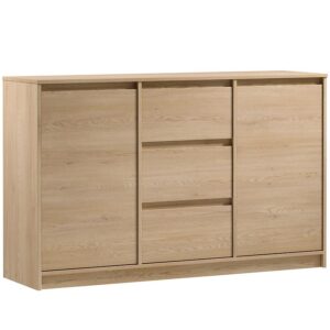 Komoda Manami K2D3S cremona – elegancki design, pojemne szuflady, kolor cremona