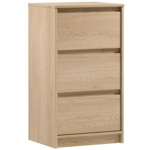 Komoda Manami K3SW cremona – stylowa, pojemna, z drewna, idealna do nowoczesnych wnętrz