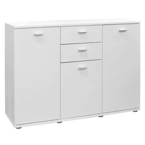 Komoda Milis 108x36x79 Biała – nowoczesny design, praktyczne przechowywanie, wysoka jakość wykonania