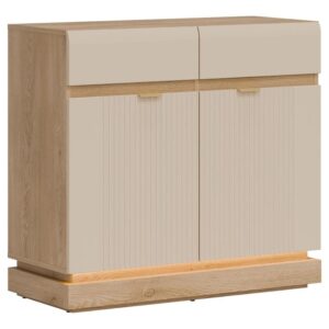 Komoda Milton ML02 Cashmere – nowoczesny styl, elegancki kolor, funkcjonalne przechowywanie