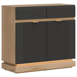 Komoda Milton ML02 dąb crem torro antracyt – nowoczesny design, funkcjonalność, wysokiej jakości materiały