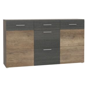 Komoda Nabou P74 dąb antyczny/touchwood – elegancki design, pojemne szuflady, solidne wykonanie