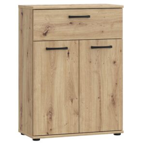 Komoda NIKO nikk33-d78 dąb artisan – nowoczesny design, praktyczne przechowywanie, naturalny kolor