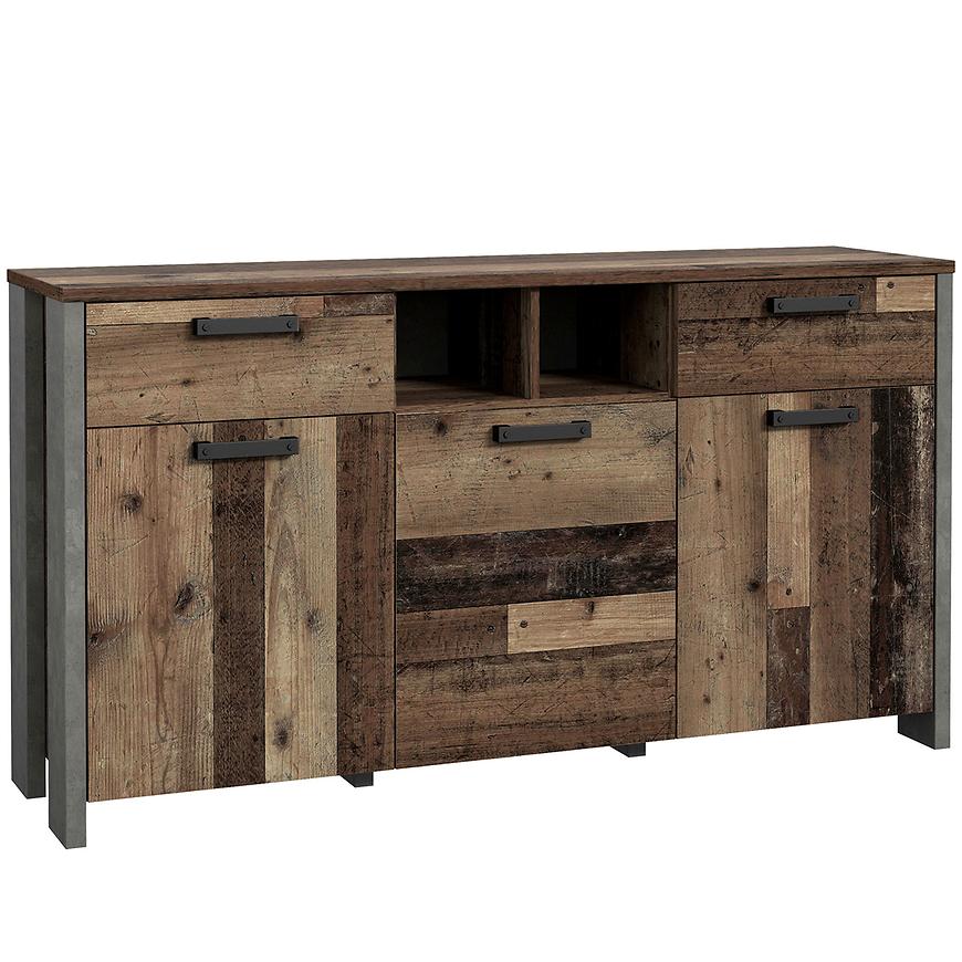 Komoda Symmach CLFK231 – elegancki design, pojemne szuflady, drewniana konstrukcja