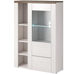 Komoda wysoka Larona 1D sonoma trufel 44 – nowoczesny design, pojemność, wysoka jakość wykonania