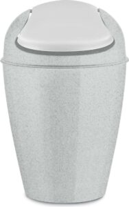Kosz na śmieci Del S Organic szary – funkcjonalny, ekologiczny, nowoczesny