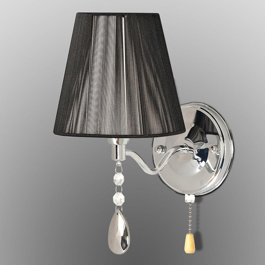 Lampa K-N 0936/1 Cr K1 – nowoczesny design, chromowany kolor, jednopunktowe źródło światła