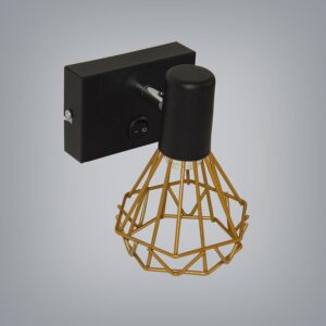 Lampa Mini Szach 2745KZ/Z-A-1 – elegancki design, kolor czarno/złoty, styl nowoczesny