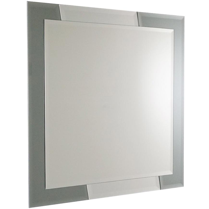 Lustro łazienkowe DEKOR DUO 45 57×60 – elegancki design, bezpieczne szkło, idealne do łazienki