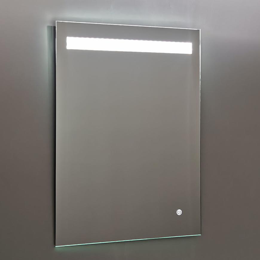 Lustro łazienkowe z oświetleniem LED + dotykowy włącznik 60X80 – nowoczesny design, funkcjonalne oświetlenie