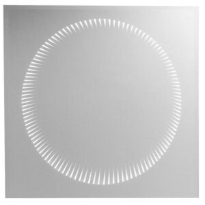 Lustro łazienkowe z oświetleniem LED efekt 3D 65×65 – nowoczesny design, podświetlenie LED, idealne do łazienki