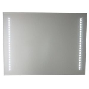 Lustro LED 14 80×60 – nowoczesne oświetlenie, duże, prostokątne, z funkcją dotykową