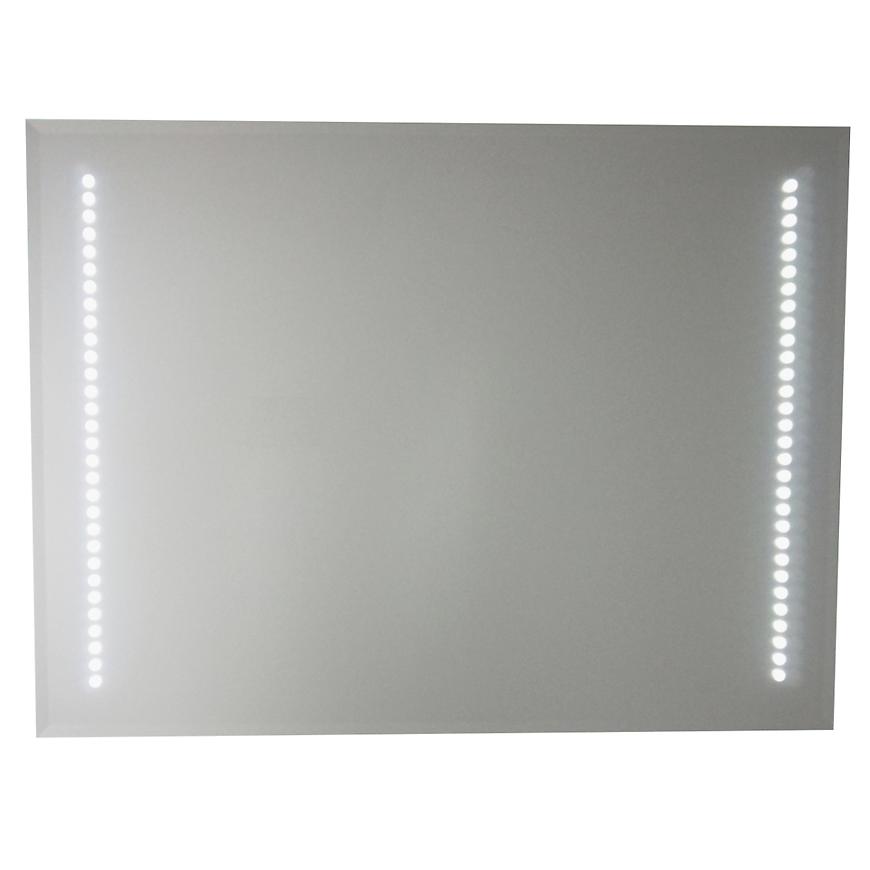 Lustro LED 14 80×60 – nowoczesne oświetlenie, duże, prostokątne, z funkcją dotykową