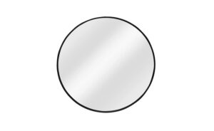Lustro okrągłe Raul FI60cm czarne – elegancki design, stylowy kolor, uniwersalny rozmiar