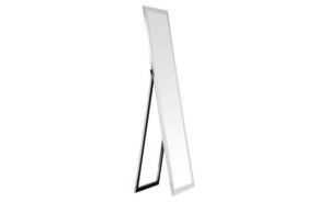 Lustro stojące Madison białe 49×169 – elegancki design, uniwersalny kolor, idealne do każdego wnętrza