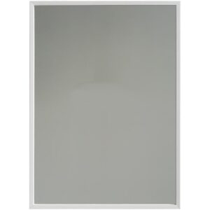 Lustro w białej ramie 60×80 – elegancki design, idealne do każdego wnętrza, wysokiej jakości materiał