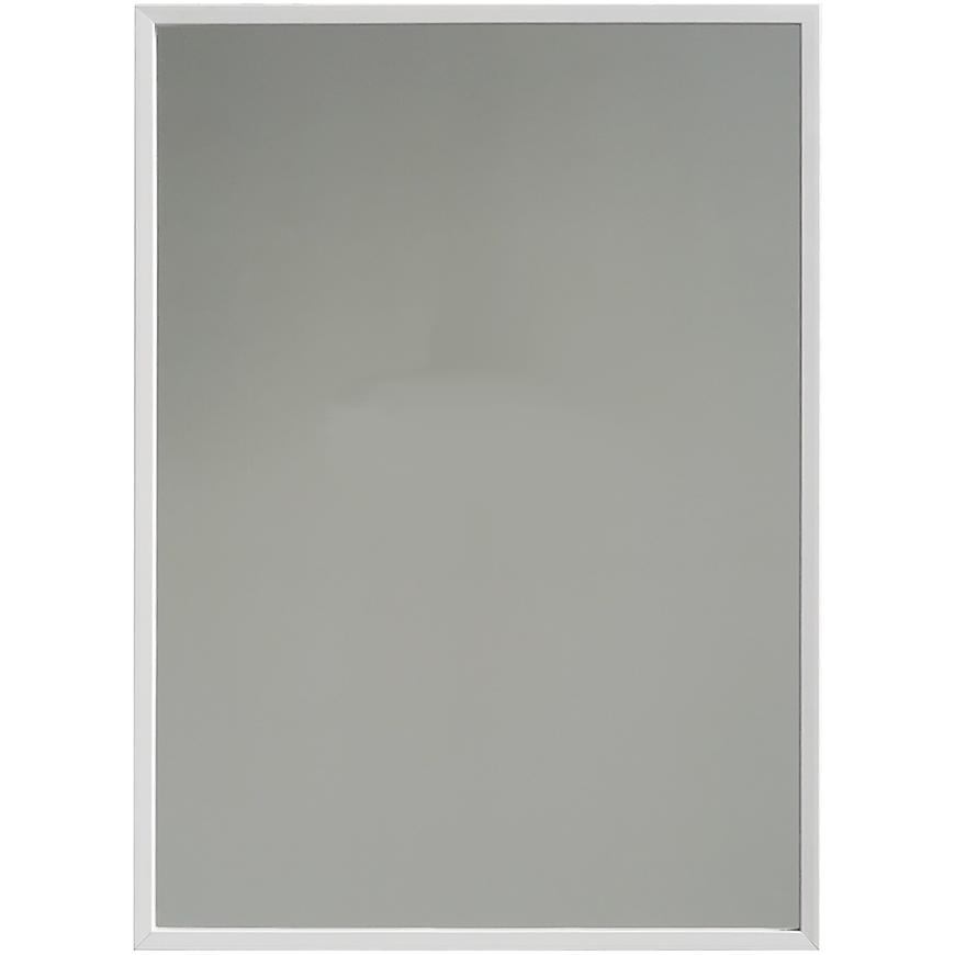 Lustro w białej ramie 60×80 – elegancki design, idealne do każdego wnętrza, wysokiej jakości materiał