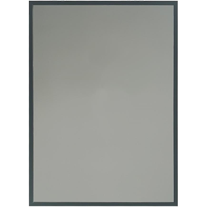 Lustro w czarnej ramie 50X70 – elegancka dekoracja, nowoczesny styl, praktyczne zastosowanie