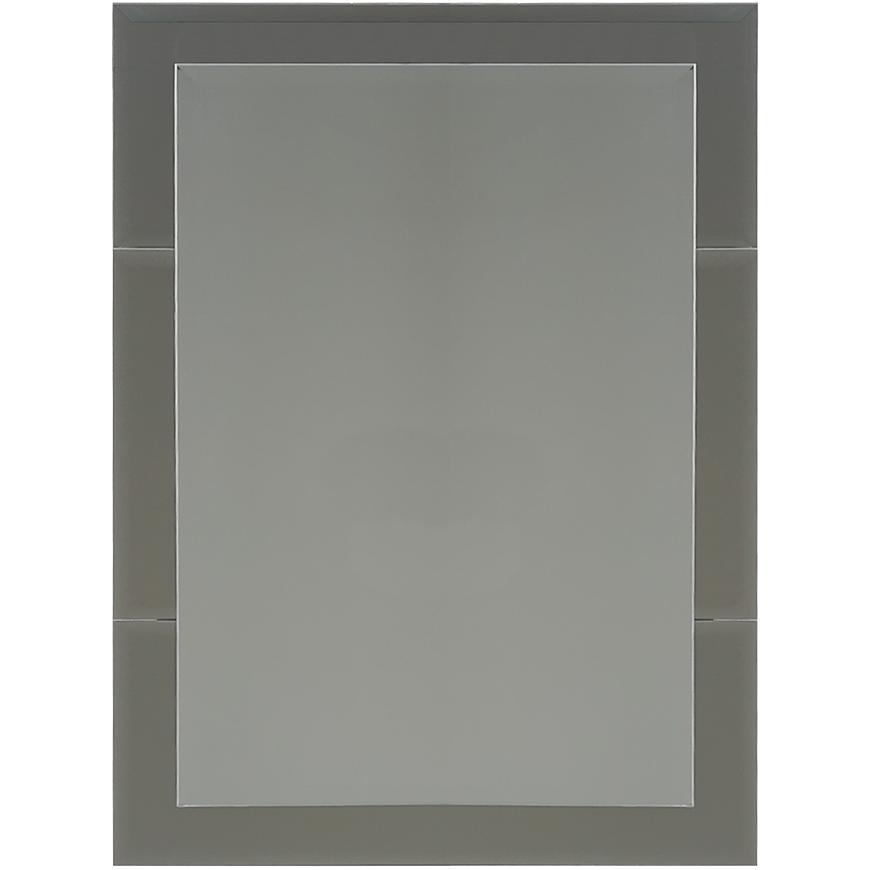 Lustro w szklanej ramie DEKOR 50×70 – elegancka szklana rama, rozmiar 50×70 cm, nowoczesny design