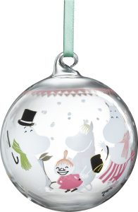Bombka Muurla Muminki Festive Spirits 9 cm – piękny design, 9 cm, ceramika