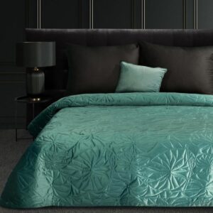 Narzuta LC/SALVIA1/NARZ 220×240 – szałwiowy kolor, elegancki design, idealna do sypialni