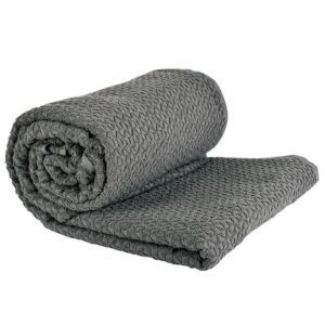 Narzuta Luna bawełna 200×215 szara – elegancka, funkcjonalna, idealna do sypialni