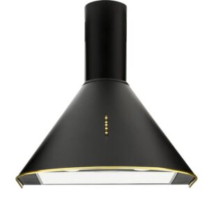 Okap WK-4 Dandys 60 czarny/złoty – elegancki design, wydajność, styl skandynawski