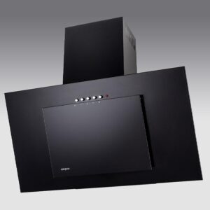 Okap WK-4 Nero 90 cm czarny – nowoczesny design, efektywne odprowadzanie pary, łatwy w montażu