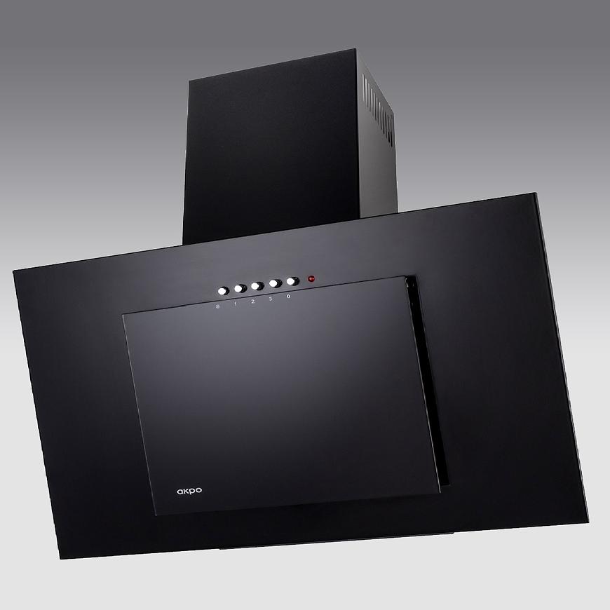 Okap WK-4 Nero 90 cm czarny – nowoczesny design, efektywne odprowadzanie pary, łatwy w montażu